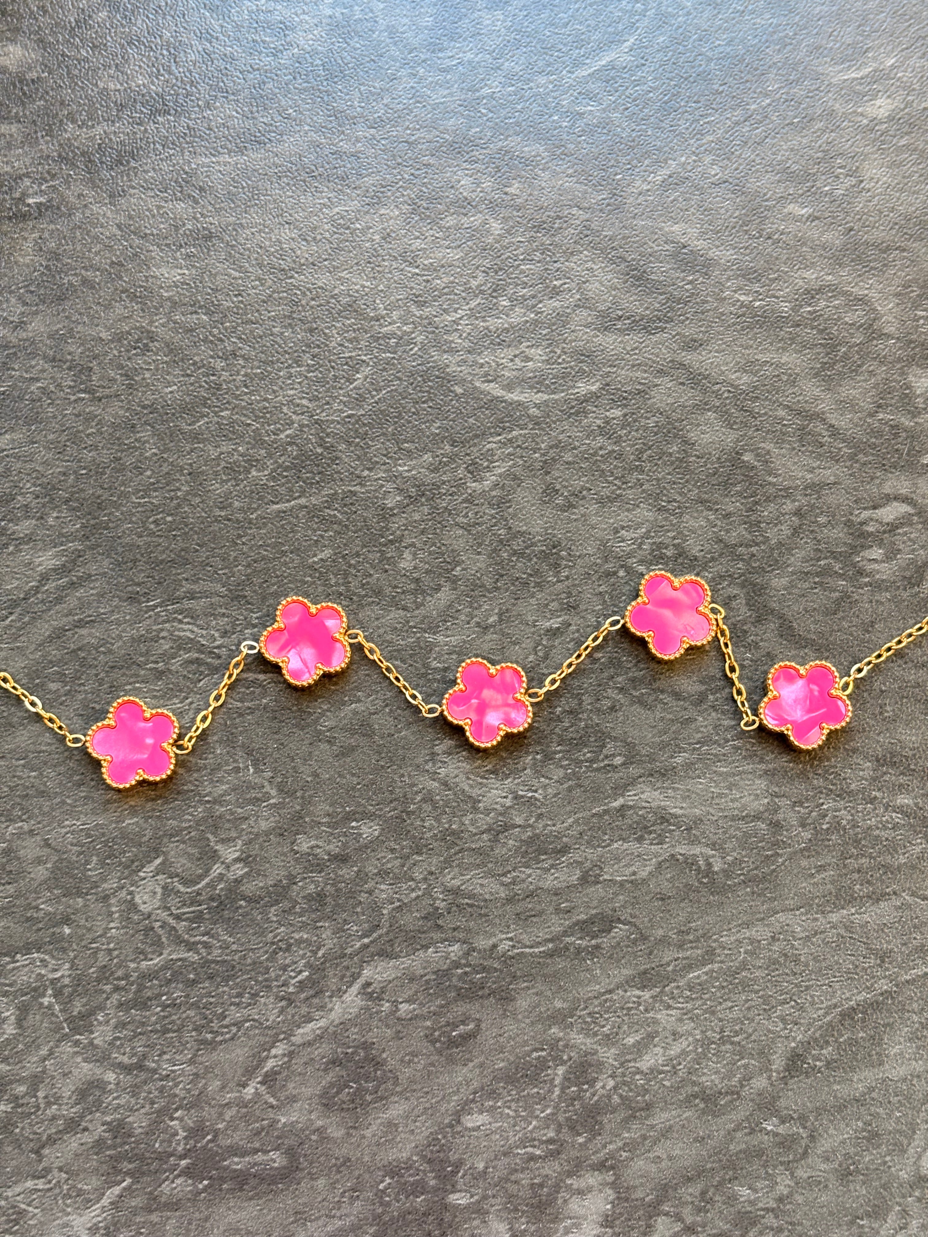 Bracelet Fleurs Délicates – Acier Inoxydable