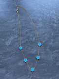 Collier Fleurs Élégance – Acier Inoxydable