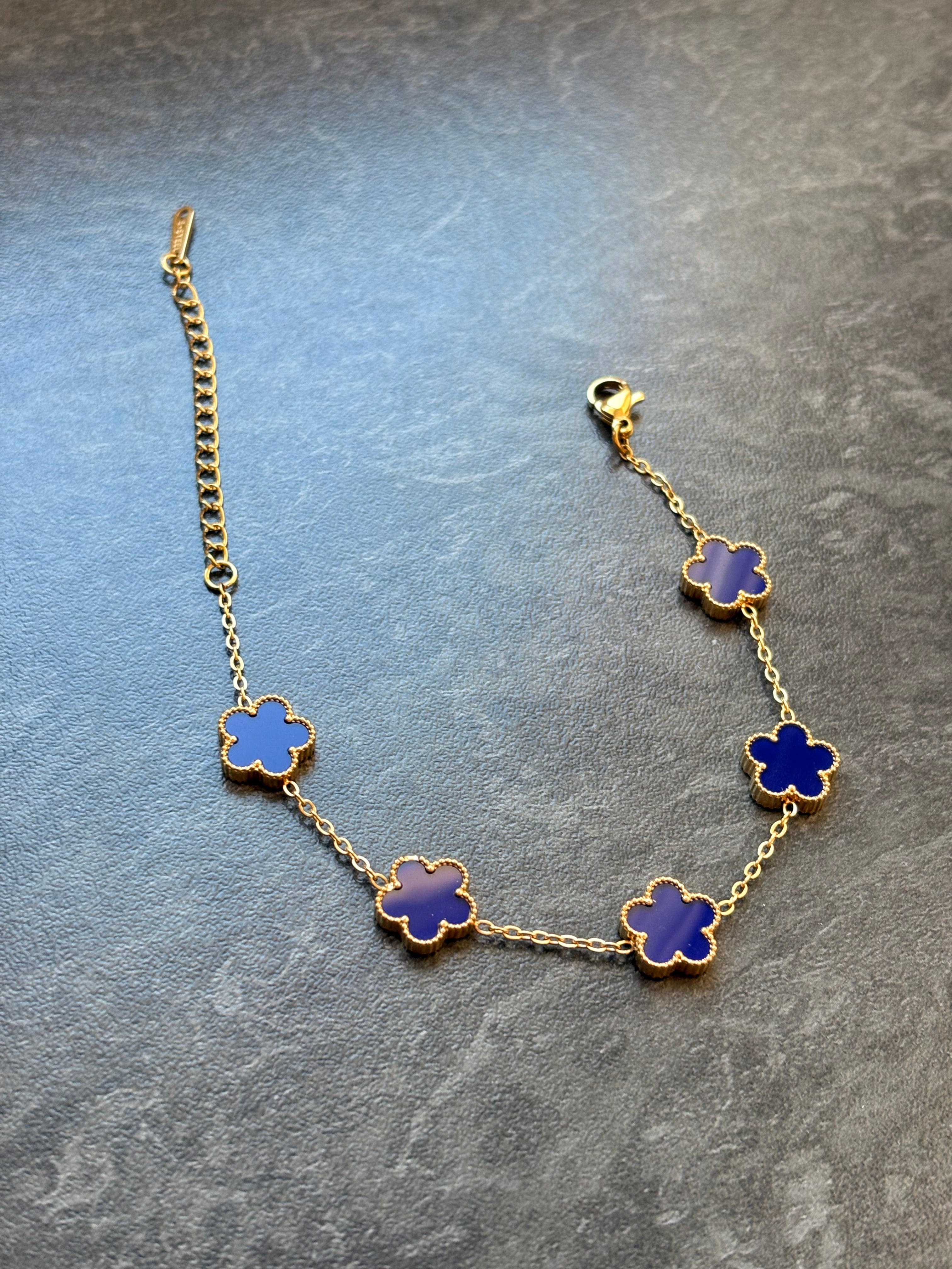 Bracelet Fleurs Délicates – Acier Inoxydable