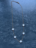 Collier Fleurs Élégance – Acier Inoxydable