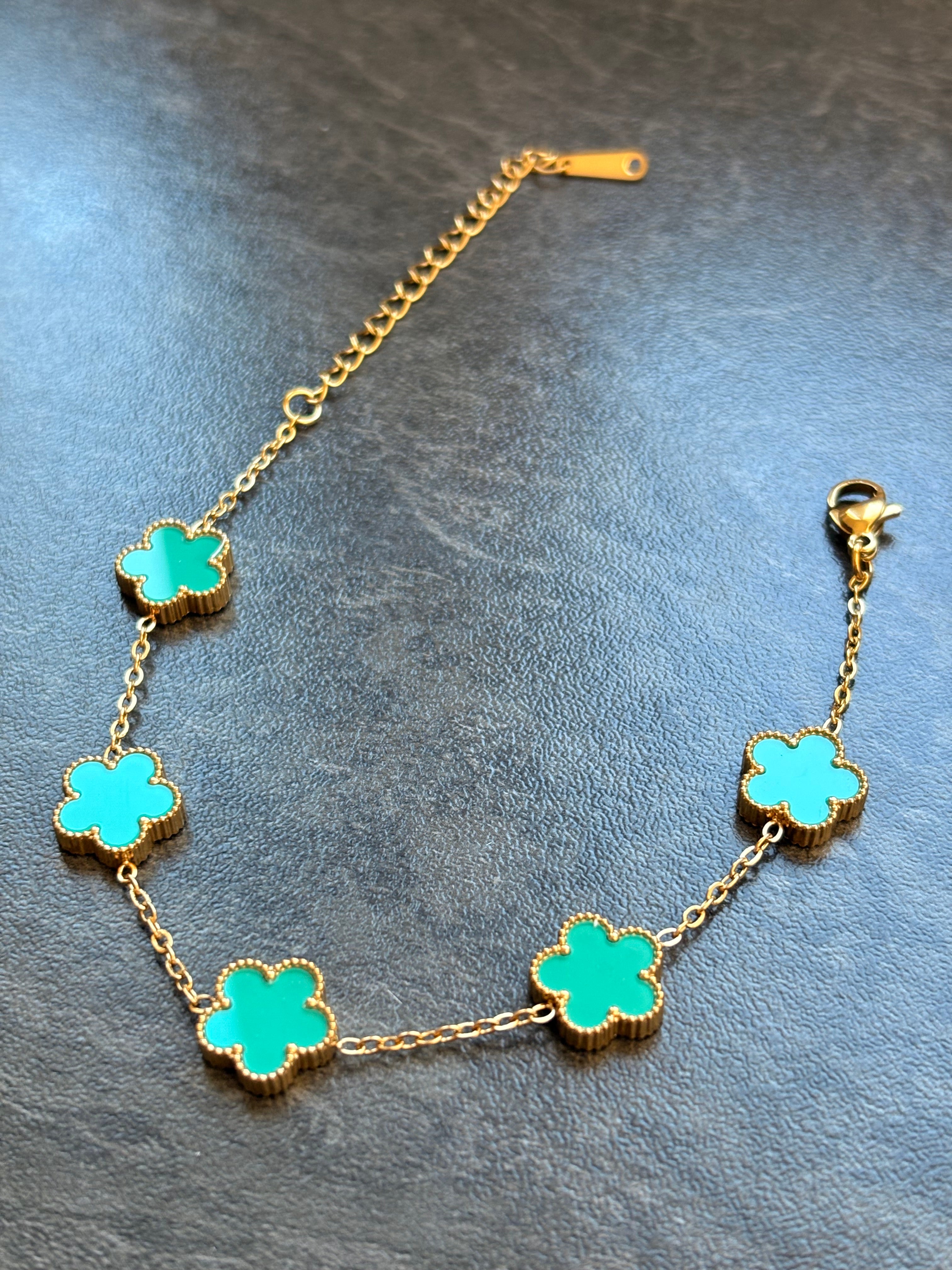 Bracelet Fleurs Délicates – Acier Inoxydable