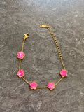 Bracelet Fleurs Délicates – Acier Inoxydable
