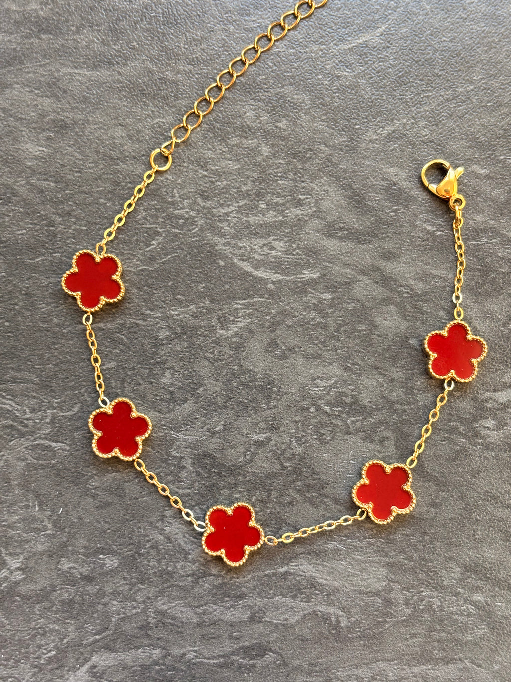 Bracelet Fleurs Délicates – Acier Inoxydable