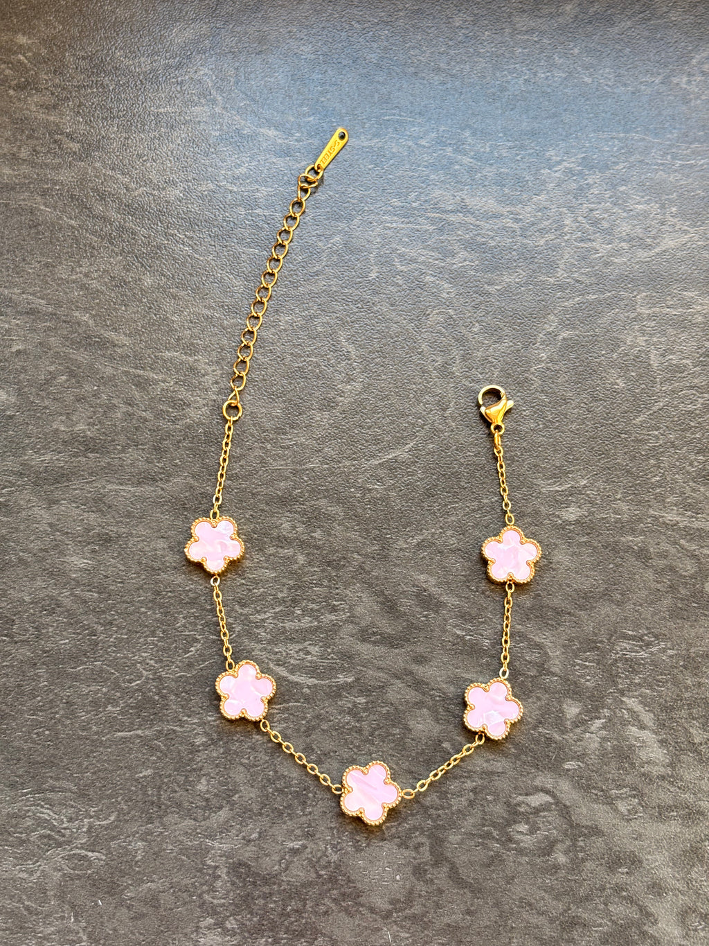Bracelet Fleurs Délicates – Acier Inoxydable