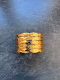 Bracelet Jonc Doré Élégant – Acier Inoxydable